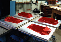 Urethane Pattern on Core & Drag Plates